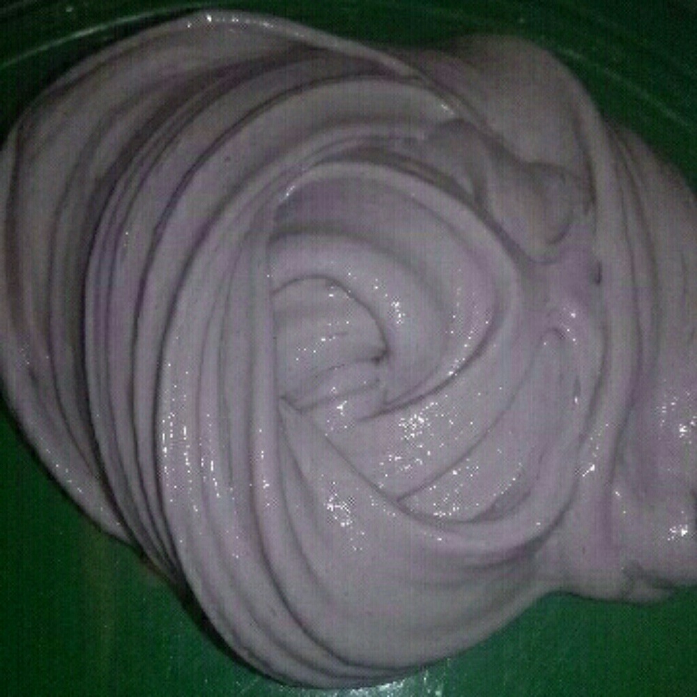 Fluffy purple slime